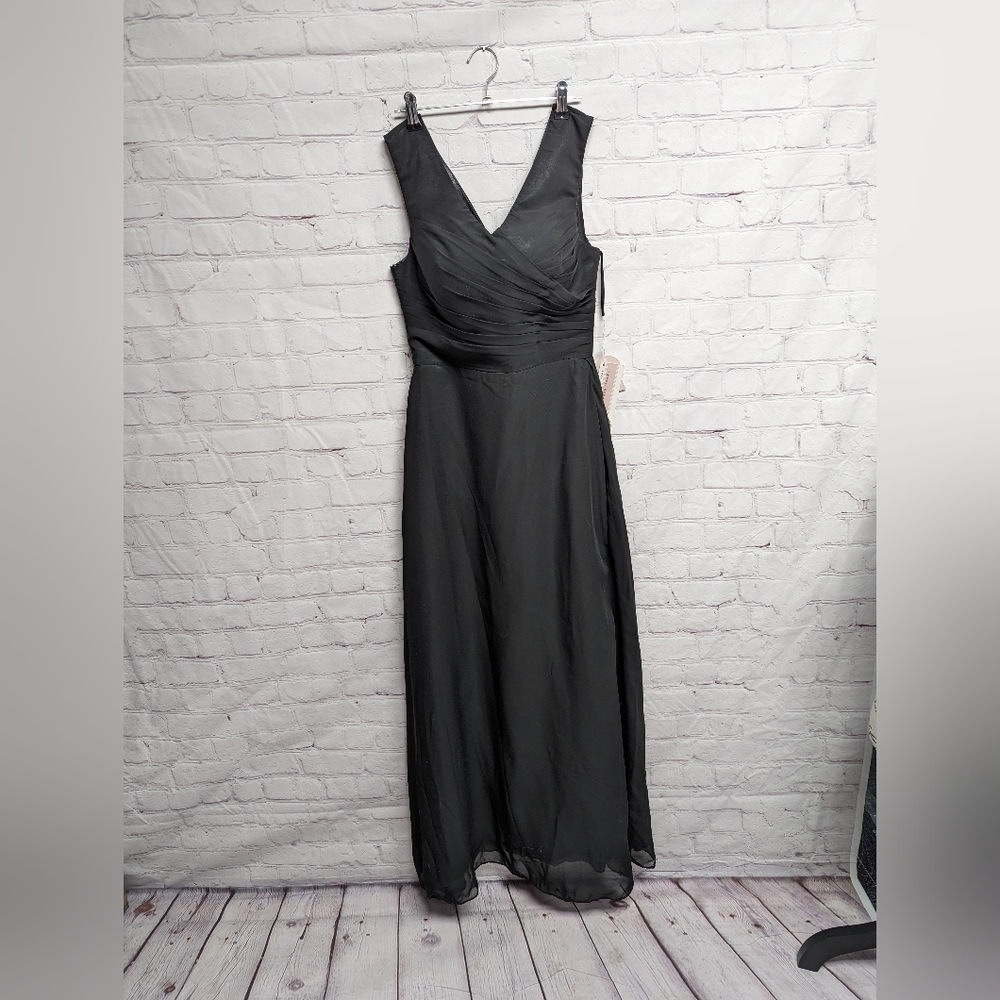 Black formal/prom dress. Size 2.   049